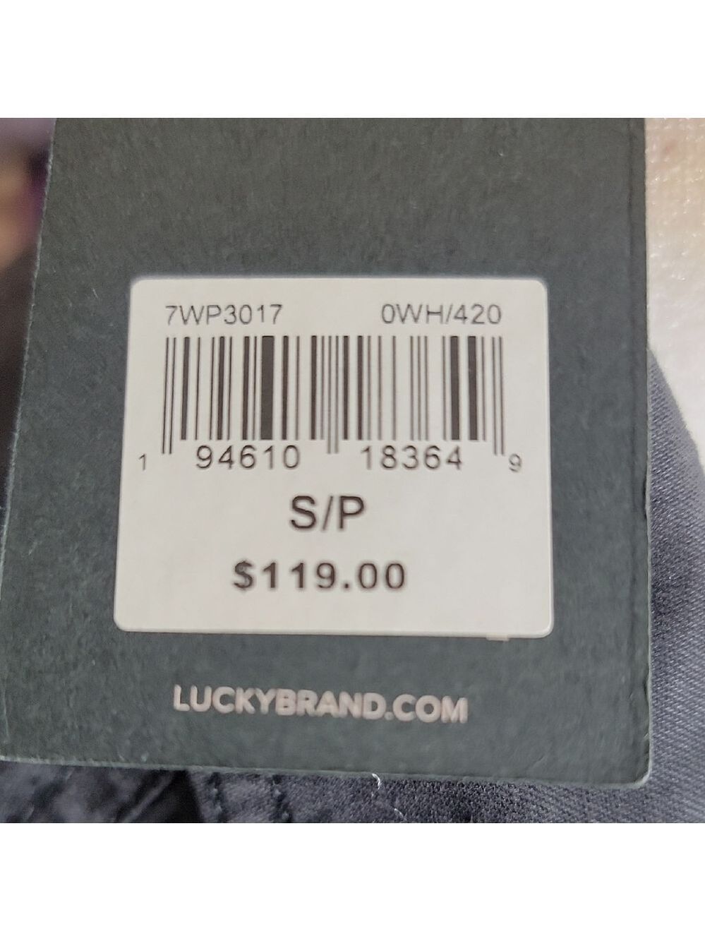 Lucky Brand Women's Charcoal Button Down Shirt - Picture 2 of 5